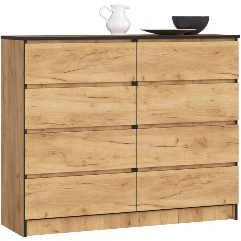 Komoda K120 8SZ CLP dub craft Výprodej