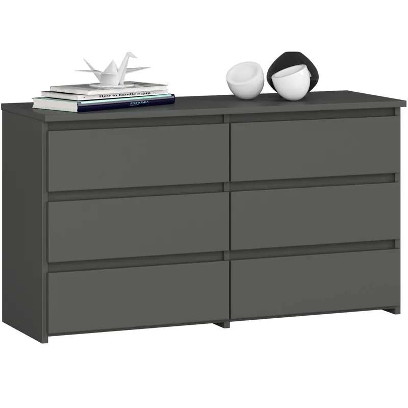 Komoda CL100 6SZ šedá Přímo Od Výrobce