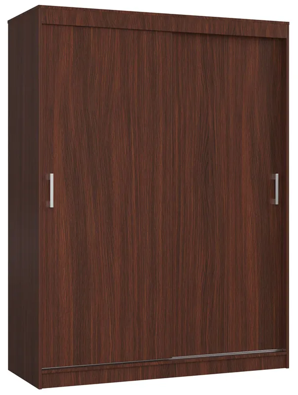 Šatní skříň s posuvnými dveřmi 150 cm CLP mono wenge Originální