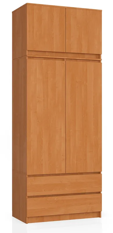 Skříň s nástavcem S 90 cm 2D 2SZ CLP olcha Sezónní Sleva