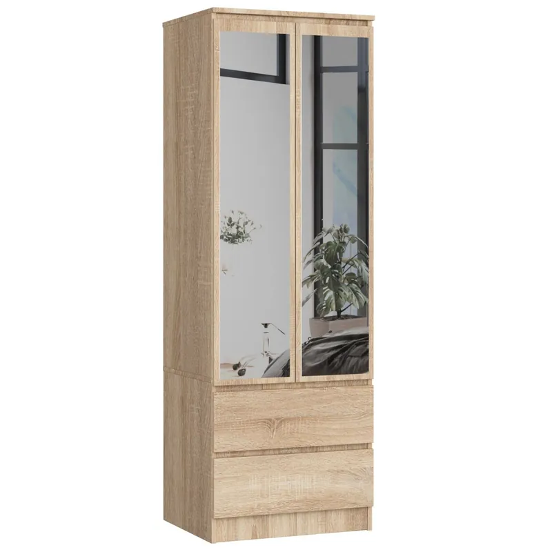 Objednat Nyní Skříň STAR S 60 cm 2D 2SZ zrcadla CLP dub sonoma
