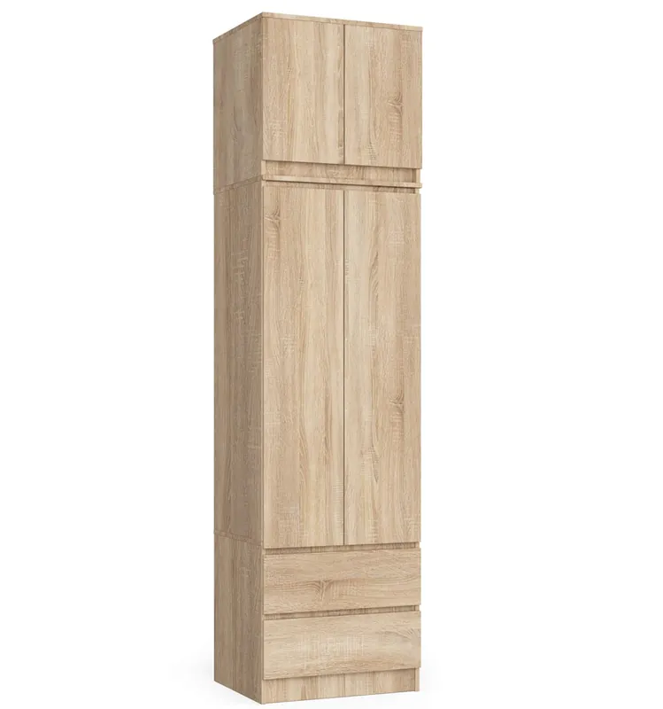 Skříň s nástavcem S 60 cm 2D 2SZ CLP dub sonoma Ověřený