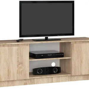 Značkový Stolek pod TV RTV 140 2D 1P sonoma