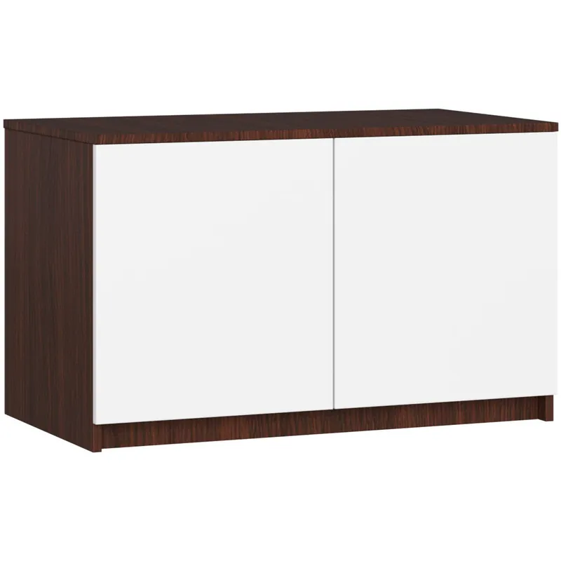 Aktuální Nástavec na skříň S 90 wenge / bílý 2D