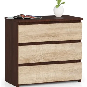 Akce Noční stolek CL3 3SZ CLP wenge / sonoma