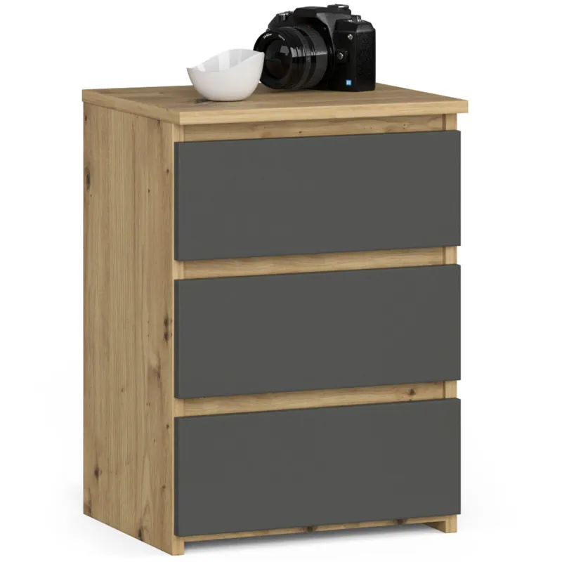 Noční stolek CL3/40 dub artisan / šedý Objednat Nyní