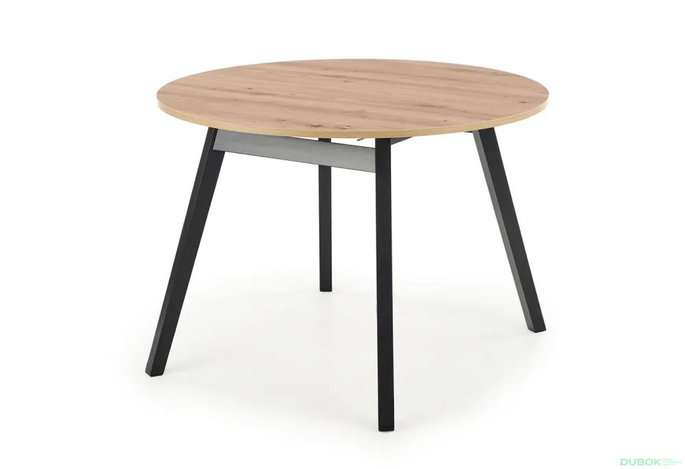 Rozkládací stůl Ruben dub artisan / černý Tovární Cena