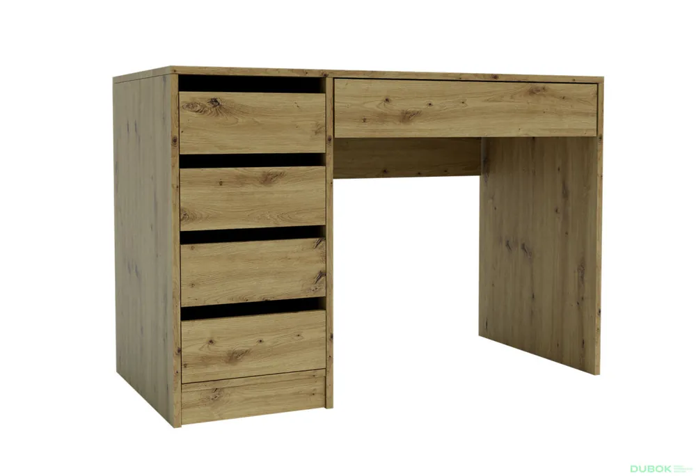 Koupit Online Psací stůl Profi s levou montáží dub artisan