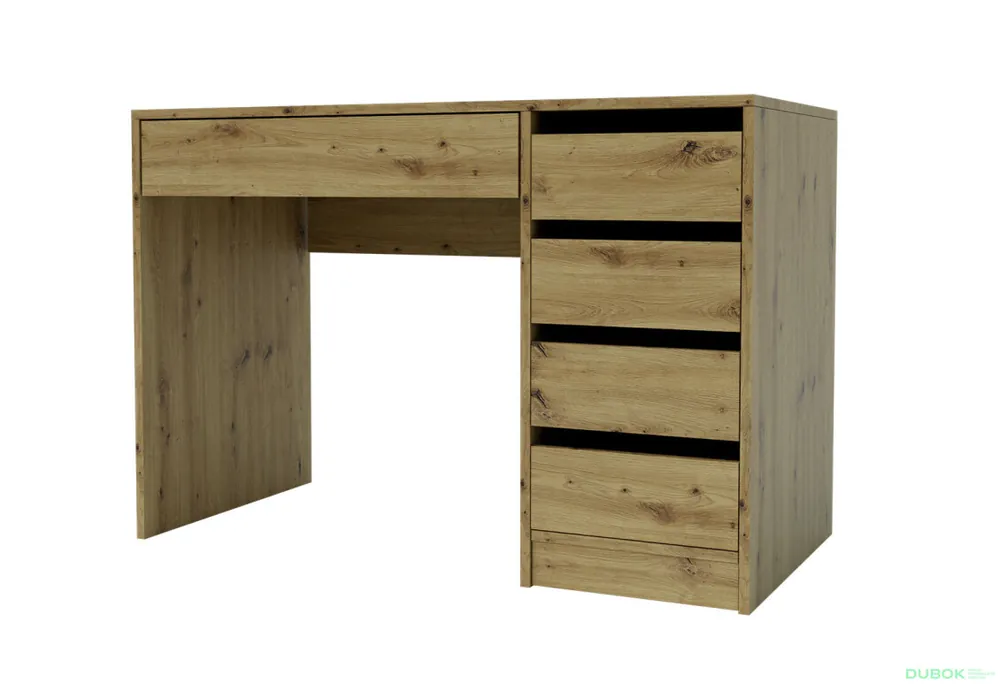 Psací stůl Profi s pravou montáží dub artisan Oblíbený