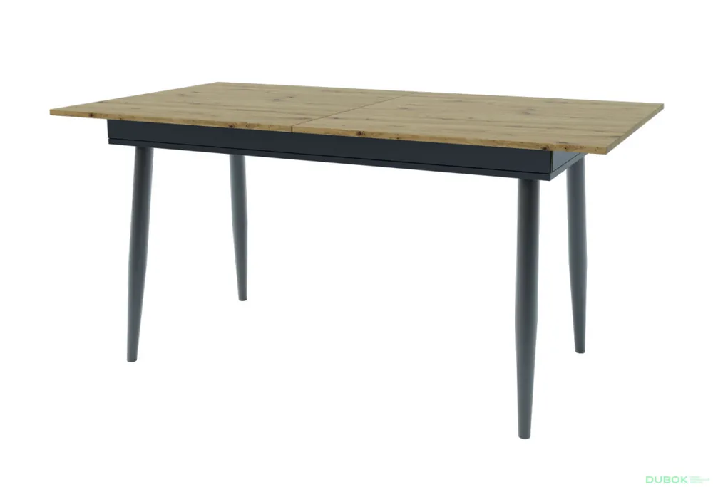Poslední Šance Rozkládací stůl City 150x85 cm Dub artisan / Antracit