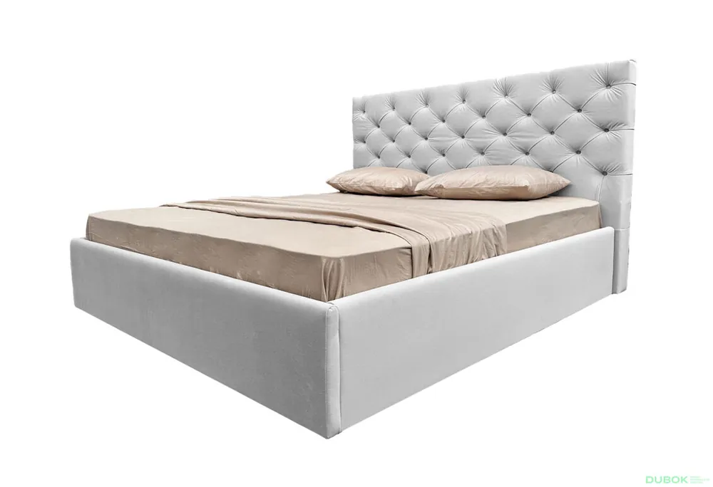 Postel s roštem, úložným prostorem Riviéra 160x200 cm Světle šedá Akční Cena