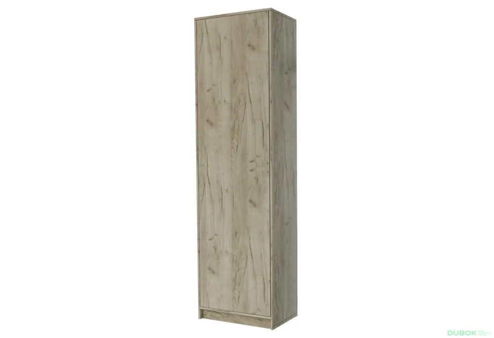 Kup Teď Regál Sara 60x205x33 cm Dub kraft šedý
