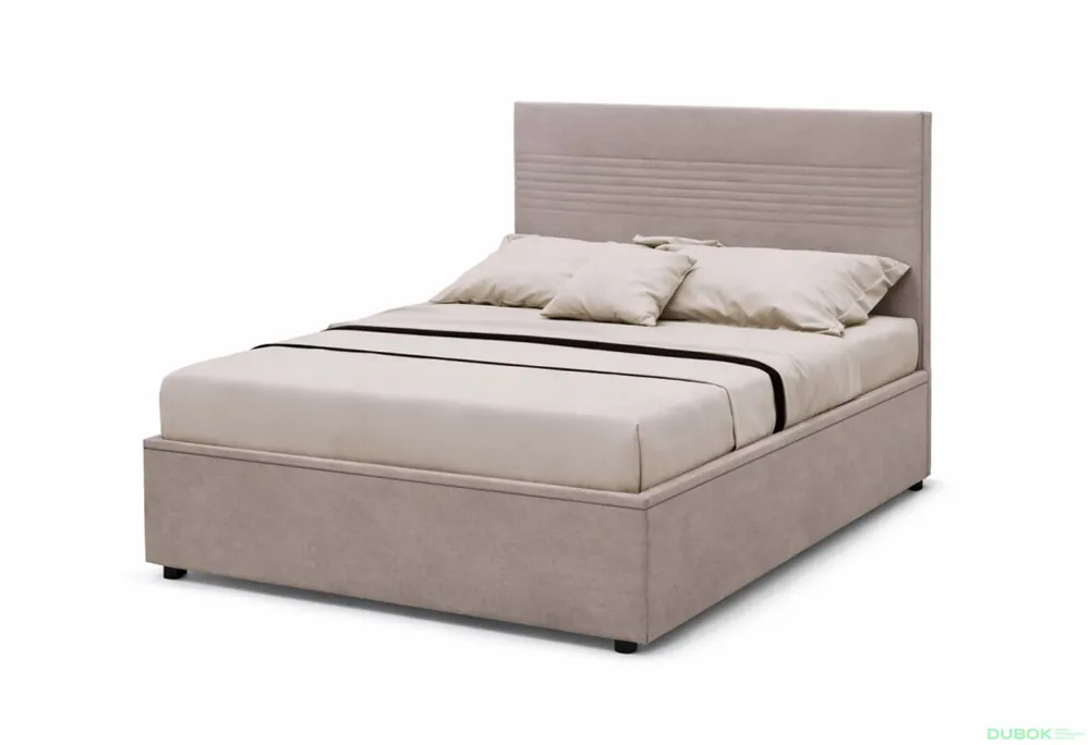 Objednat Nyní Postel Fro Line 140x200 s roštem, úložným prostorem Mono 233, béž