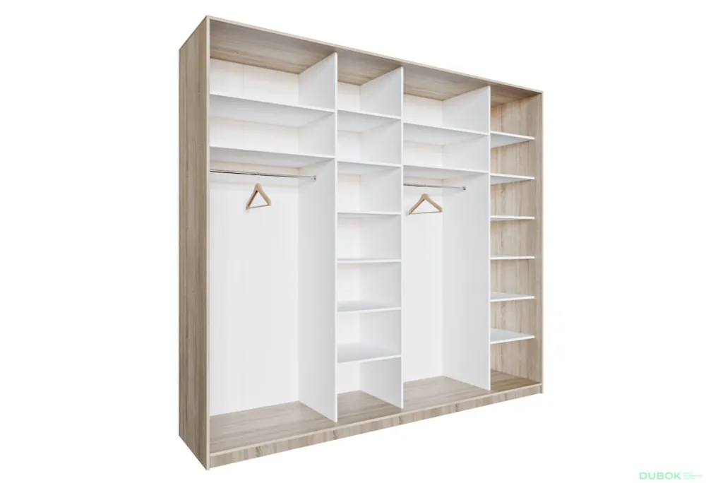 Koupit Online Korpus 2700x600x2400 Světlý dub sonoma