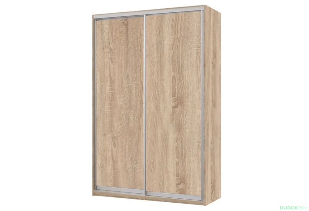 Poslední Šance Skříň 2D 1500x2400x600, 2 DTD, Světlý dub sonoma