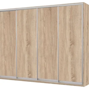 Nejprodávanější Skříň 4D 2700x2400x600, 4 DTD, Světlý dub sonoma