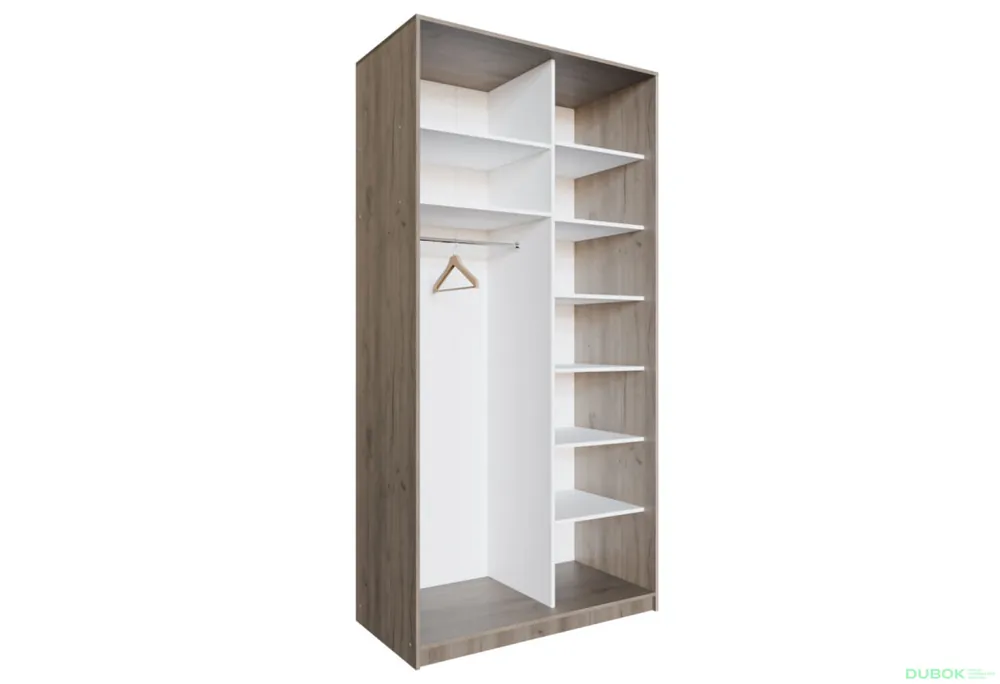 Korpus 1200x600x2400 Dub kraft šedý Sleva