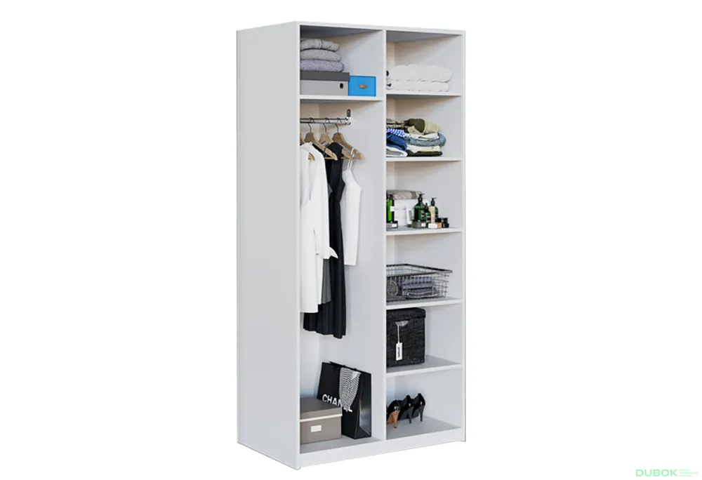 Aktuální Modul №2 Š-1000*2050 DTD 18 mm bílý