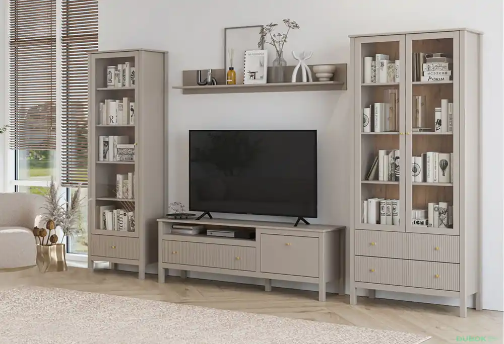 Dokud Zásoby Vydrží Obývací sestava 3.15 m taupe Kleo