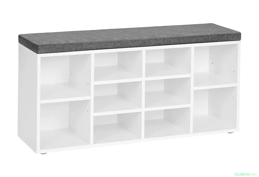 Skříňka na boty se sedákem - LHS010W01 Bezpečná Platba