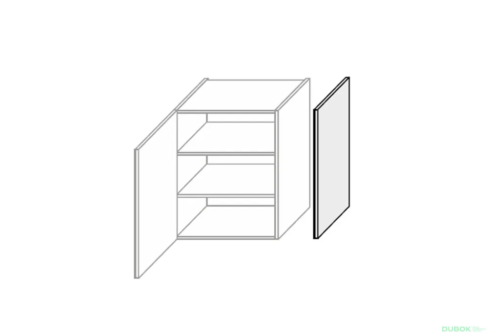 Hit Sezóny Kuchyňské panely Leo Boční panel horní 720mm