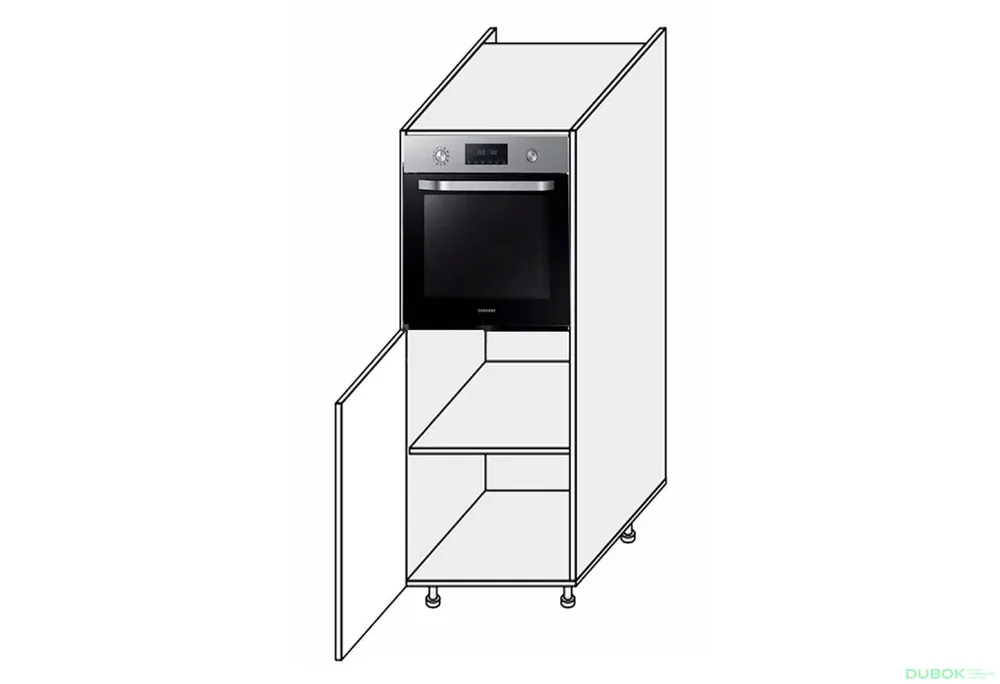 Skříňka 60PД/1420 trouba Pro Blum Vintage Cenová Bomba