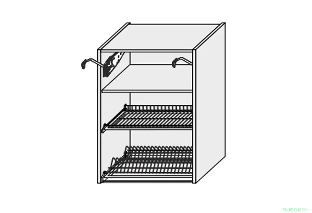 Cenově Výhodný Korpus 60V 2dv Sušák Aventos Pro Blum+Rejs 900mm