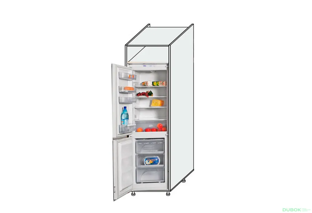Korpus Penál 60PХ Chladnička 2140mm Časově Omezené
