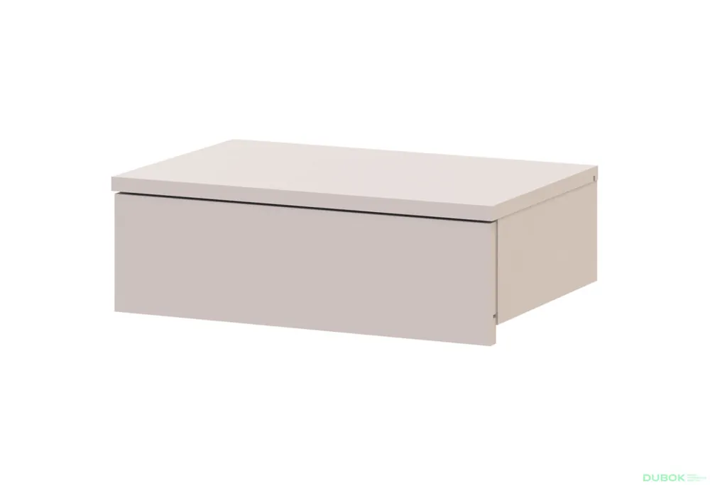 Noční stolek Levía kašmír 1š 46x31x15 Finální Výprodej
