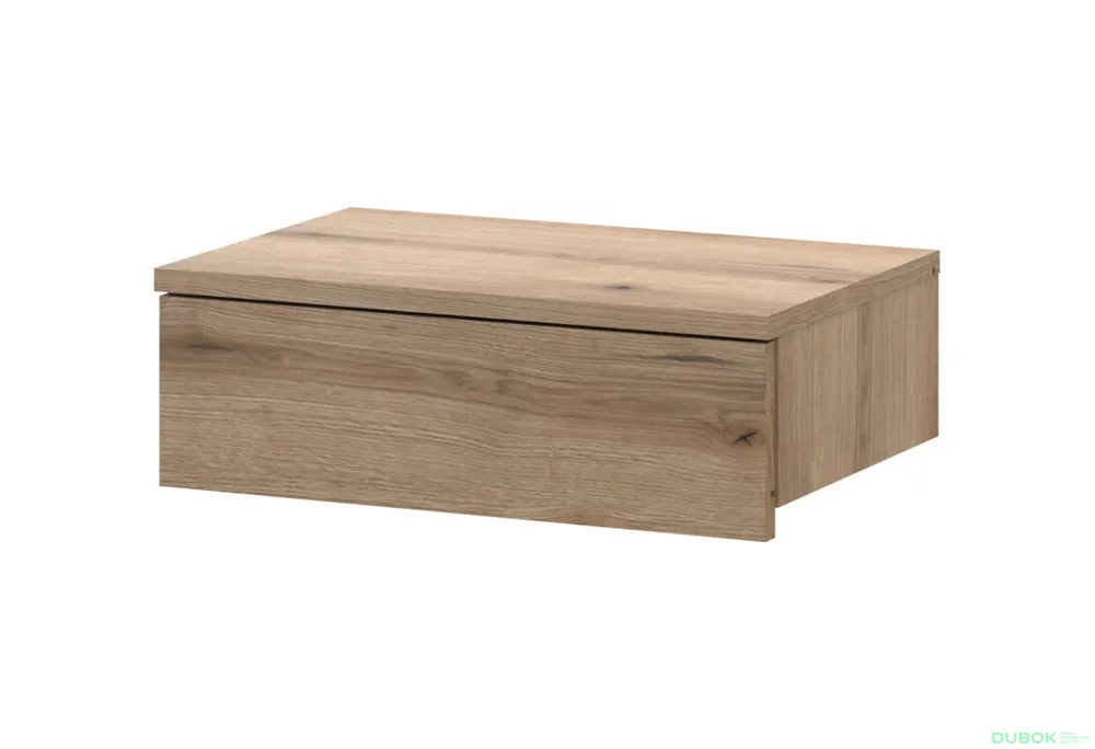 Nejprodávanější Noční stolek Levía dub evoke 1š 46x31x15