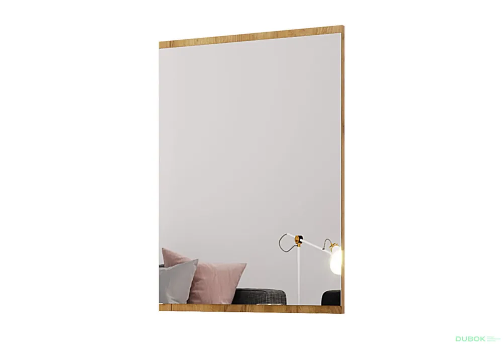 Cenově Výhodný Zrcadlo 60x80 dub kraft Luna