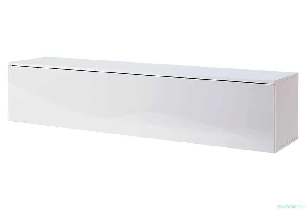 Sekce-44 TV bílý lesk Box Expresní Doručení