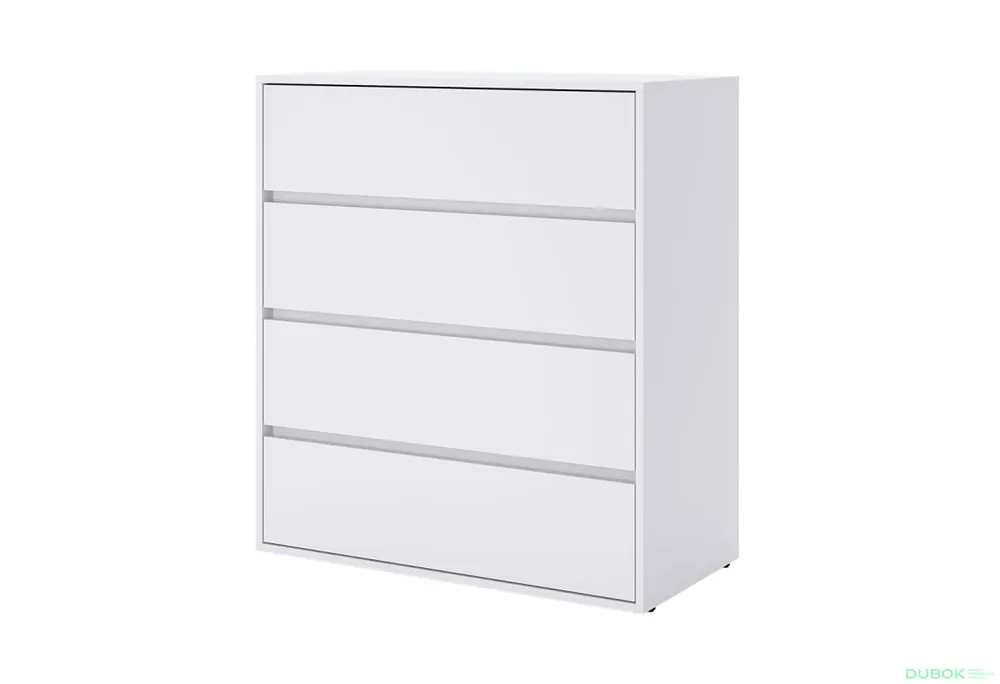 Top Prodej Komoda 4šx Super Mat Bílá Tibo