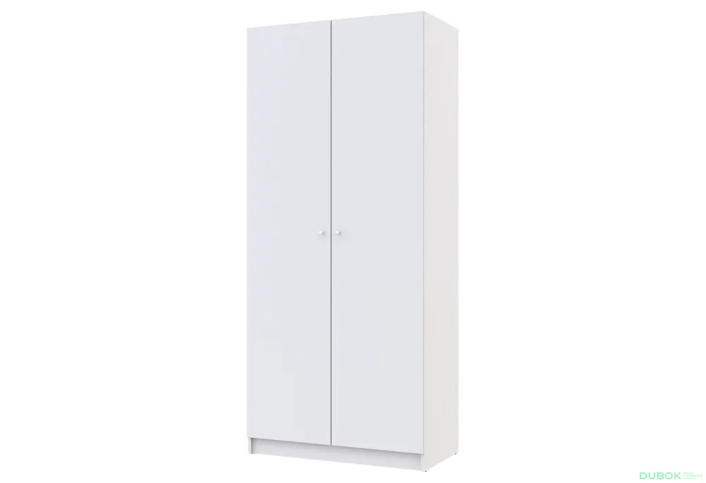 Sezónní Sleva Skříň Promo s policemi 2 DTD 90x48x204 Bílá