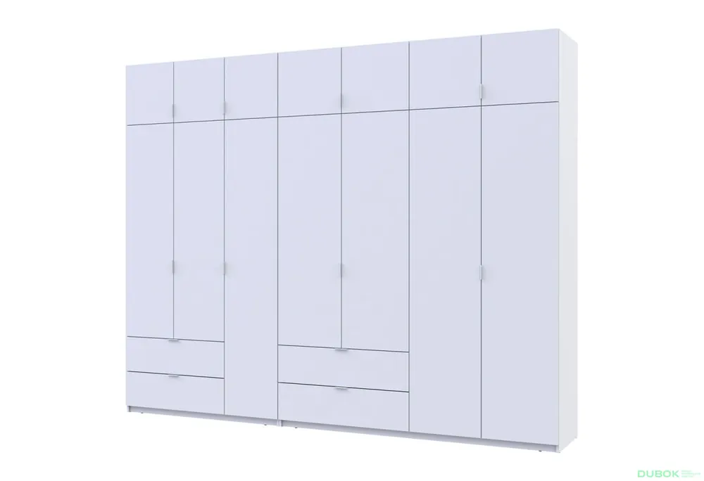 Autentický Skříň Lukas 3+4 DT 300 bílá