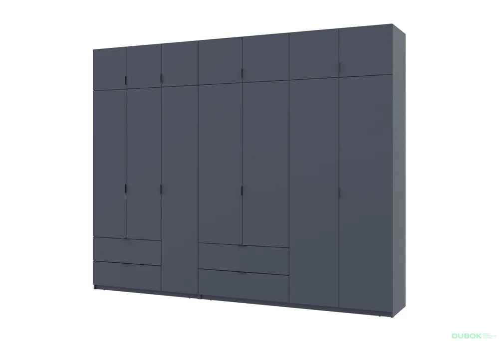 Nejprodávanější Skříň Lukas 3+4 DT 300 grafit