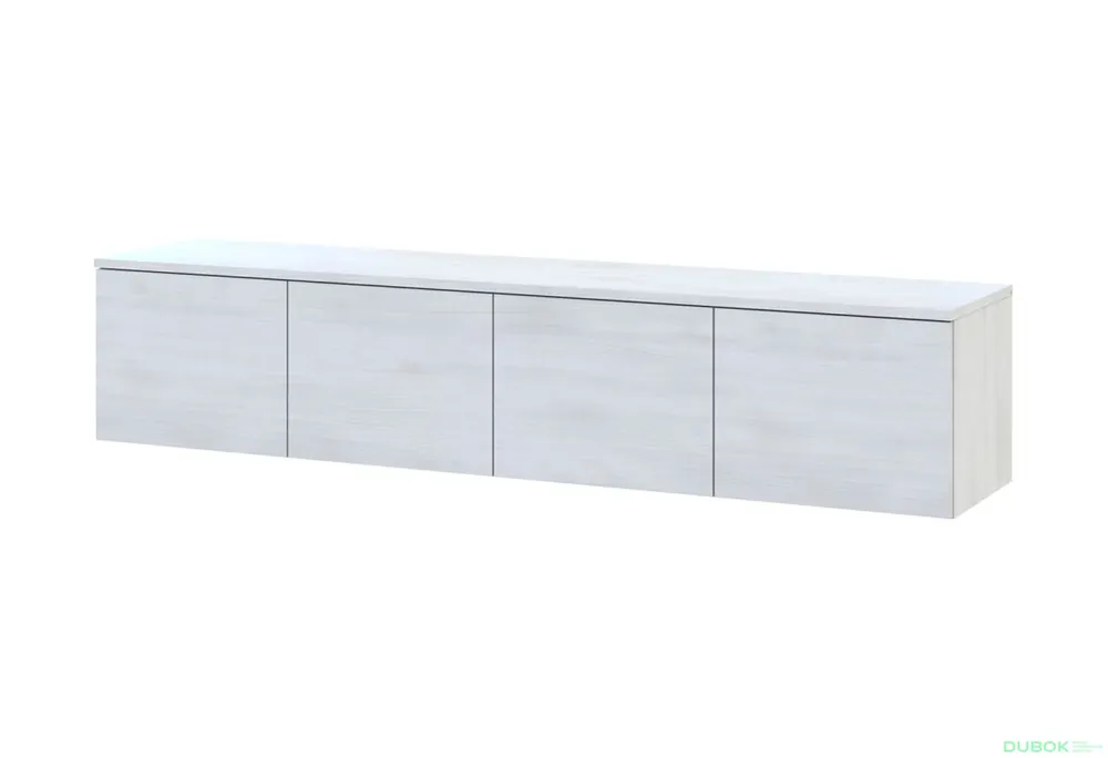 Nejlepší Cena TV stolek Levía bílý strom 4dv 160x35x33