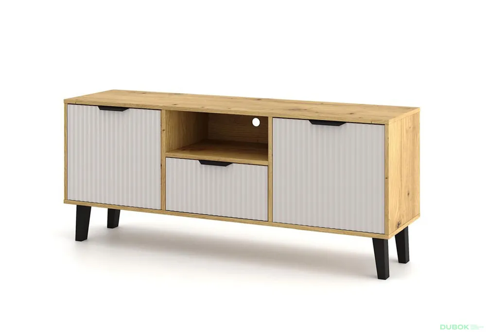 TV stolek Borg Duo 2d1s dub artisan / kašmír Cenová Bomba