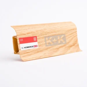 Ihned K Objednání Obvodová soklová lišta plastová (pro PVC a vinyl) classic dub 760 - 250cm