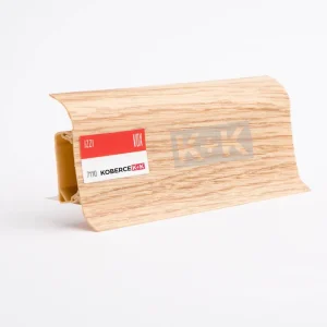 Obvodová soklová lišta plastová (pro PVC a vinyl) dub písek 7110 - 250cm Nejlepší Volba