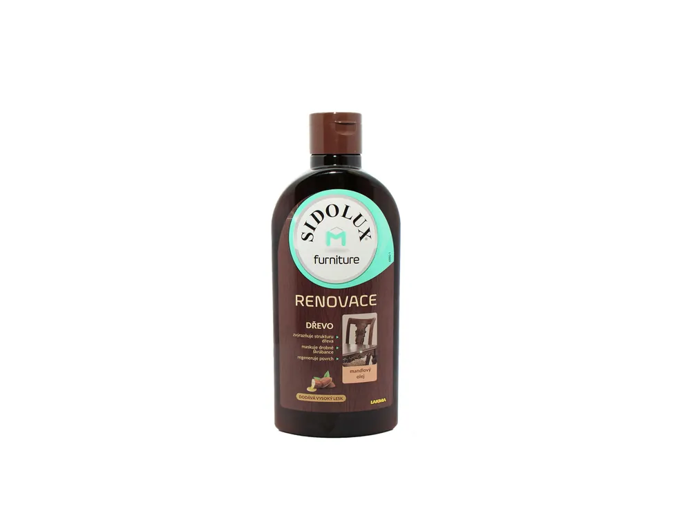 Sidolux M - renovační mléko na nábytek s mandlovou vůní 300ml Poslední Šance