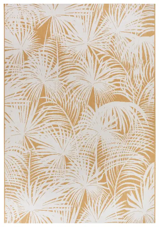 Nejprodávanější Kusový koberec Beach 105174 Cream, Gold – na ven i na doma