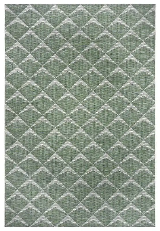 Kusový koberec Jaffa 105236 Emerald green Cream – na ven i na doma Aktuální