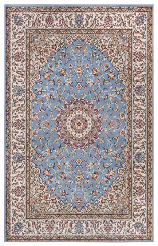 Kusový koberec Herat 105282 Blue Cream Časově Omezené