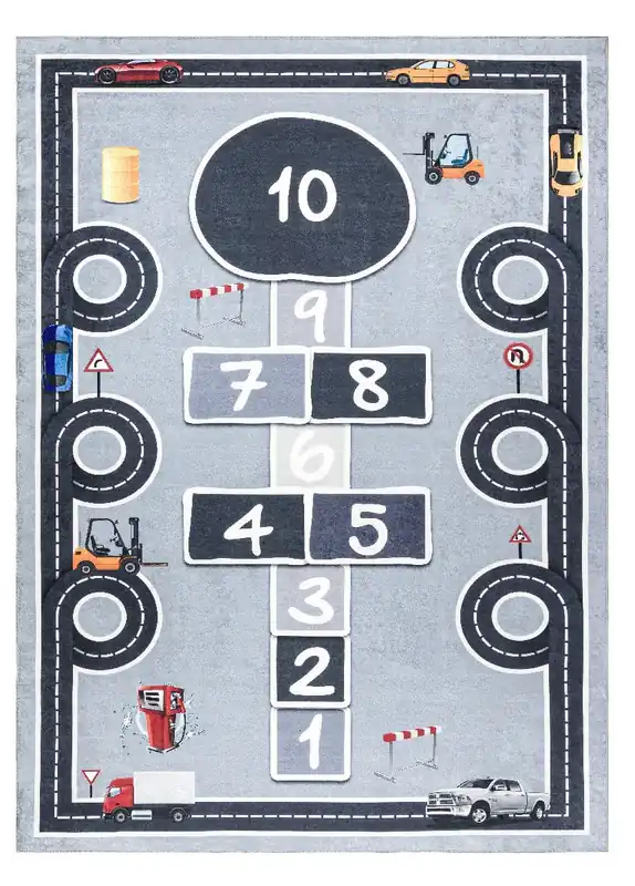 Cenový Hit Dětský kusový koberec Bambino 2279 Hopscotch grey