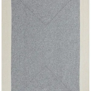 Aktuální Kusový koberec Braided 105555 Grey Creme – na ven i na doma