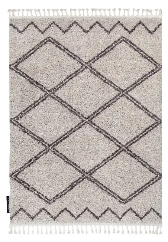 Kusový koberec Berber Asila B5970 cream and brown Poslední Šance