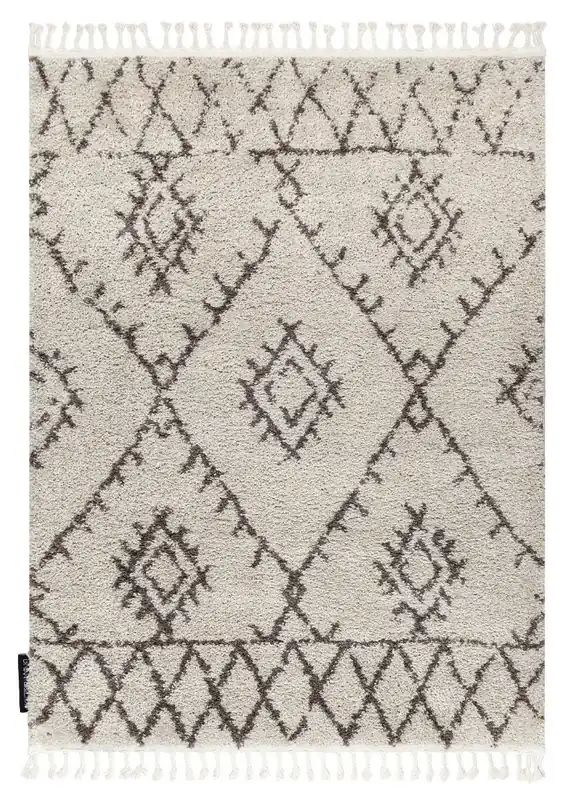 Omezená Nabídka Kusový koberec Berber Fez G0535 cream and brown