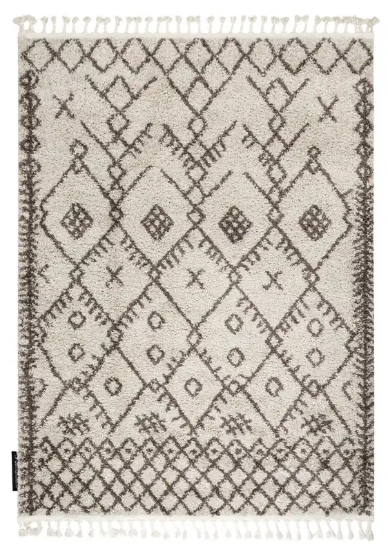Kusový koberec Berber Tanger B5940 cream and brown Dokud Zásoby Vydrží