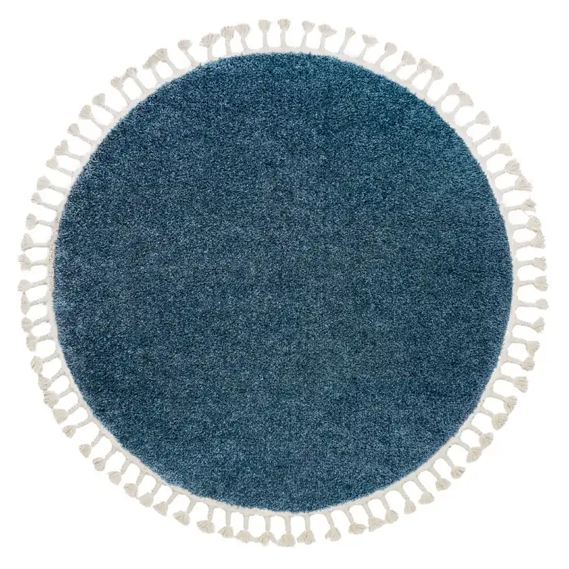 Akční Cena Kusový koberec Berber 9000 blue kruh